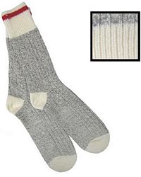 Grey Wool Work Socks (402)
